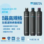 德國BRITA MYPURE PRO X9專用濾心組 (前置PF 離子交換樹脂ION-X 超微濾CB-UP)大大淨水