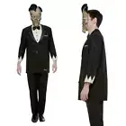 Addams Family Lurch Costume Adult Licensed Mens Halloween Fancy Dress Outfit + M