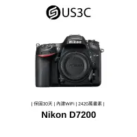 在飛比找蝦皮商城優惠-Nikon D7200 單機身 WiFi 51個對焦點 24