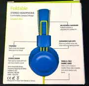 POWMEE M2 Kids Headphones Wired Headphone for Kids, Foldable, Adjustable Stereo