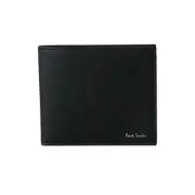 PAUL SMITH Bifold wallet with coin purse MEN WALLET BILLFOLD COIN M1A4833 BLACKS