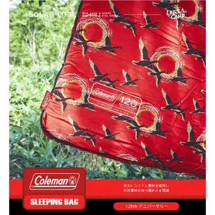 Coleman 120周年經典復刻睡袋C0/CM-37326 限量販售 四季信封睡袋 輕量露營睡袋 登山保暖睡袋