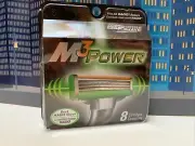 8 Gillette Mach3 M3 Power Mach 3 Razor Blade Shaver Refill Cartridges BRAND NEW