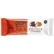 Genius Gourmet Crispy Protein Treat, Chocolate Peanut Butter, Keto Snack, Low Ca