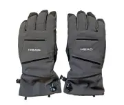 Head Men's Sorona Insulated Ski Gloves w/Pocket Gray