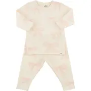 oh baby! Big Bows Pink Two Piece Set in Milk at Nordstrom, Size 3-6M