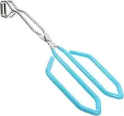 Long Toilet Paper Tongs for Bathroom Aid Heavy Duty Stainless Steel Self Wiping Tool Comfortable Grip for Elderly Disabled Obese Individuals Portable Reusable Design