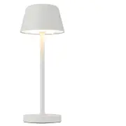 Briana Rechargeable Table Lamp, White