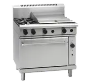 Waldorf 800 Series RNL8616GC - 900mm Gas Range Convection Oven Low Back Version