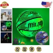 Night-Ready Glow in the Dark Basketball - Complete Set with Accessories for Fun