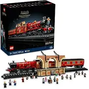 LEGO® Harry Potter™ Hogwarts Express™ – Collectors' Edition 76405 Building Kit; Steam Train Model Includes an Engine, Tender, Passenger Carriage, Platform and Display Track; Toys for Adult Enthusiasts