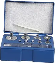 Ciieeo 1 Set M2 Class Calibration Weights Weights Plating M2 Calibration Weights with Tweezers Calibration Weights with Storage Case