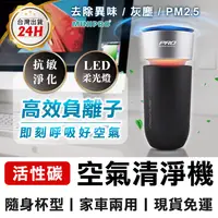 在飛比找PChome24h購物優惠-MiniPRO-抗敏淨化負離子空氣清淨機(銀河黑)【MP-A