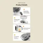 Baby Food Maker Auto Cooking Grinding Baby Steamer And Blender W/Timer EU Plug