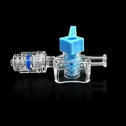 50pcs 3-way Stopcocks for Luer Lock or Catheter Connection, Luer Three-Way Tee Valve, for Medical and Laboratory Use, Disposable Sterile. (EMRN 09)