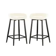Peyton Velvet Bar Stool (Set of 2)