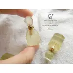 檸檬晶-精油瓶/香水瓶/檸檬晶/黃銅/水晶飾品/水晶小瓶子/ [晶晶工坊-LOVE2HM]