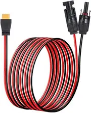 Snblzhef 12AWG 6M XT60 Female Extension Cable Quick Connector for Auto RV Motorcycle Solar Panel Battery Charging Cable