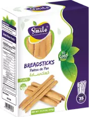 Smile breadsticks plain 350g