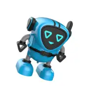Early Education Robot Game Toy Robot Battle Gyro Pull Back Car in Wind Up Gyro
