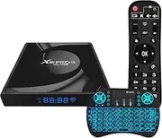 CHROX Android 13.0 TV Box,Smart TV Box 4G RAM 64G ROM RK3528 Quadcore Cortex-A53 CPU/USB 3.0/ Ultra HD 4K /HDR 10+/ WiFi 2.4/5.8Ghz /BT 5.0 with Wireless Mini Keyboard,4gb+32gb