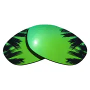 Green Mirrored Polarized Replacement Lenses for-Costa Del Mar Harpoon