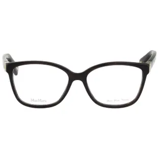 【MaxMara】時尚光學眼鏡 MM1209(黑色)