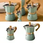 Moka Espresso Coffee Maker Percolator Stove Top Pot Kitchen Tools 150/300ML AU