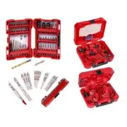 Milwaukee Screw Driver Bit, Selfeed Bit, Hole Saw, SAWZALL Blade Set (78-Piece)