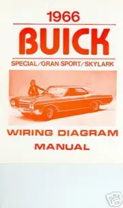 1966 BUICK GS/SKYLARK/SPECIAL WIRING DIAGRAM MANUAL
