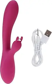 Vibrator Adult sex toys Vibrators G-spot 10 Speeds USB Rechargeable Powerful Dildo Rabbit Vibrator For Women Clitoris Massage