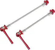 Totority 1 Pair Bicycles Accessory Quick Release Axle Quick Release Skewer Bike Bicycles Skewer Titanium Alloy
