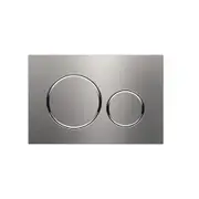 Geberit Sigma 20 Flush Plate Brushed Stainless Steel 115.882.SN.1
