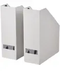 2x IKEA Tjena Magazine File Folder Organizer Holder Storage For Cabinets Shelves