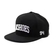 DC Black Snapback Hat NWT