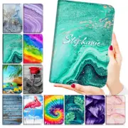 Personalised Name Flip Case Cover for iPad 5 6 7 8 9 Pro Mini Air 11 10.2 9.7