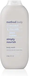 Method Method Body Wash, Simply Nourish, 532 millilitres, 532 milliliters (Pack of 1)