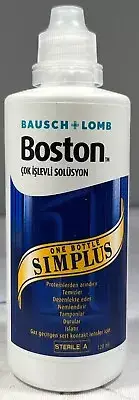 Bausch+Lomb Boston SIMPLUS Multi-Action Solution, 4 oz. - EXP: 2/25
