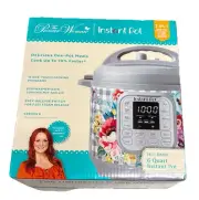 The Pioneer Woman Instant Pot 7-In-1 6 Quart Sweet Romance Gray Floral Plaid