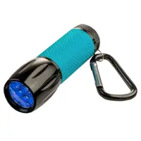在飛比找momo購物網優惠-【CARSON 卡薾紳】紫外線手電筒 藍9.5cm(照明燈 