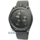 Calvin Klein CK K6Z574C1手錶 立體刻紋錶盤設計 IP黑框 黑皮帶 男錶【澄緻精品】