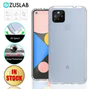For Google Pixel 5 4a 5G Case ZUSLAB Clear Heavy Duty Shockproof Slim Cover