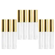 10 Pcs Lip Gloss Containers Glaze Bottle Empty Tube Tubes Fashion