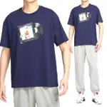 【NIKE 耐吉】AS M NK TEE M90 OC SP24 男款 深藍色 印花 圓領 短袖 FQ4915-410