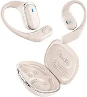 TRAUSI Bluetooth Earbuds Wireless Headphones, 50Hrs Playtime Stereo Sound Earphones with IPX7 Waterproof Open Ear Buds, Ideal for Fitness, Travel