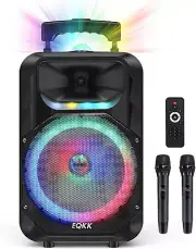 2023 Portable Karaoke Machine for Adults and Kids with 2 Wireless Microphones Ne