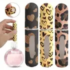 Leopard Pattern Perfume Spray Bottle Mini Perfume Atomizer Travel