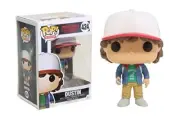 Funko POP! TV ~ Stranger Things DUSTIN w/COMPASS #424 w/ Soft Protector Box NIB