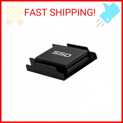 Kingwin SSD Hard Drive Mounting Kit Internal, Convert Any 2 x 2.5” Solid State D