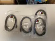 Syba SY-CAB30003 6ft Firewire IEEE 1394A 6-Pin to 4-Pin Data Cable Cord NEW